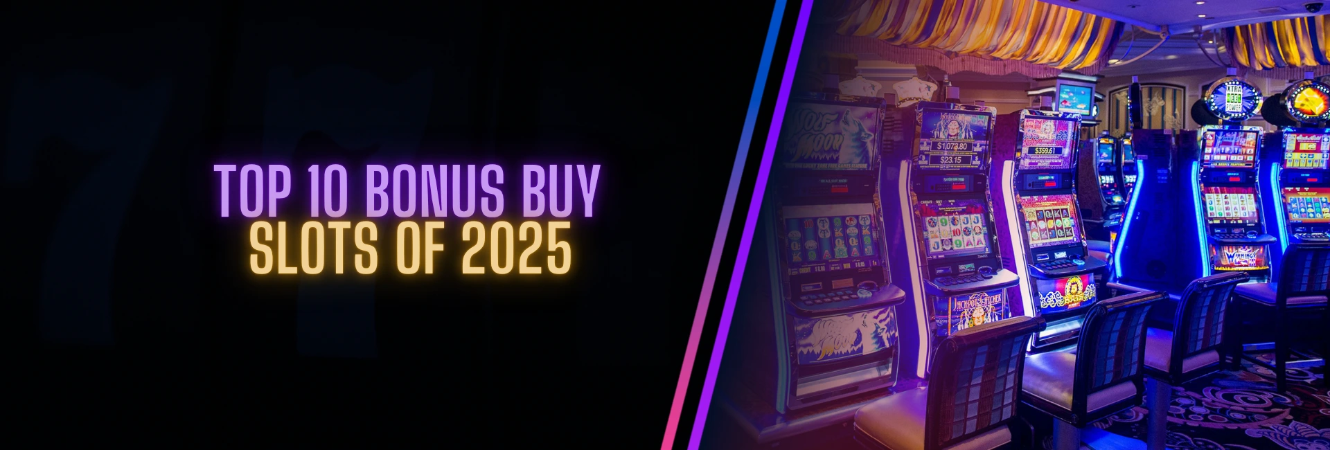 Top 10 Bonus Buy Slots Banner